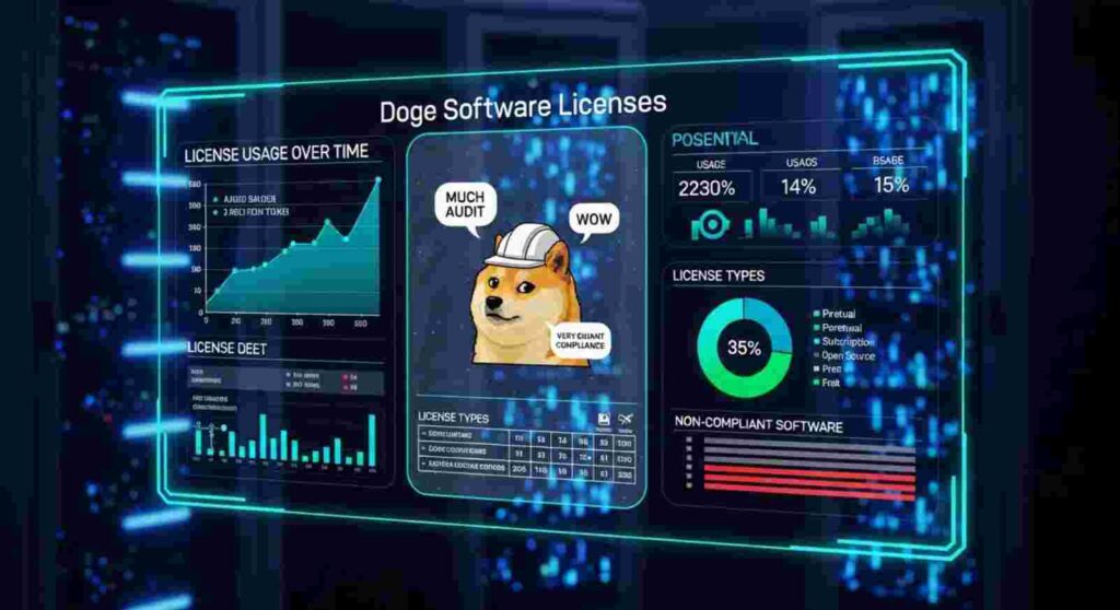 Doge Software Licenses Audit HUD