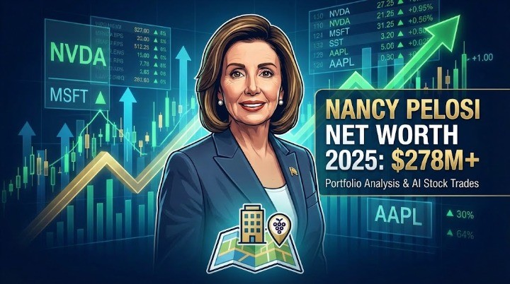 Nancy Pelosi NetWorth